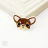 Chihuahua (Size:2.5x4cm) DIY Badge Iron On Patch Embroidered Applique Sewing Clothes Stickers Garment Badges Apparel Accessories
