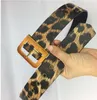 Ceinture en cuir personnalisée de haute qualité de qualité supérieure non réglable Conception de boucle à trou d'épingle décontractée Ceintures de 7,0 cm de large pour femmes véritables