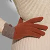 Vrouwen schattige spelen mobiele telefoon warme handschoenen Zachte katoenen winter guantes invierno mujer dropshiping w10101