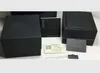New Style Black Wood Boxen Zertifikat Kaliber 17RS 36RS Geschenk Original Kasten für Mens-Frauen-Armbanduhr