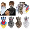 3D Zwierząt Drukowane Multi Użytkowanie Rury Neck Scarf z pętlami z ucho Kolarstwo Wycieczki Wiatroszczelna maska ​​na twarz Ski Halloween Kostium Bandana1