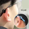 12 paar ronde herbruikbare antislip brillen elastische sport eyewear siliconen grepen glazen oor haken tempel tip universele mini