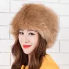 2020 Winter New Fashion Earmuff Hats imitation Fur Princess Hat Mongolian Hat Russian Outdoor Ladies Warm1303J