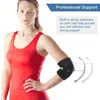 Elbow knäskydd Tennis Brace Bandage Support Gym Straps Wrap Sleeve Sports Justerbar andningsbar säkerhetsmärtskydd 1 PC1