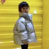 Olekid Children Winter Coat Koreanバージョンの水推進光沢のある女の子のためのジャケット312歳の子供10代の男の子パーカー