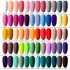 MTSSII Pure Color UV LED Matowy Żel Nail Matte Matte Matte Płaszcz Bazowy Nails Gel Lakier Semi Stałe Nail Art Manicure