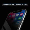 Vidro temperado de privacidade para iPhone 12 11 pro Max XS XR 6 7 Plus 8 protetor de tela anti espião