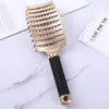 Hair Scalp Masaż grzebień Włoski do włosów nylon nylon Wet Weth Curly Delangle Hair Brush do salonu narzędzia do fryzjerstwa 1186176