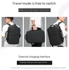 Reisetasche Antithief Mode Männer Rucksack Multifunktionale Wasserdichte 156 zoll Laptop Taschen Mann USB Aufladen Skalierbare Gepäck Zurück2966720