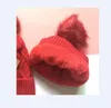 New Brand Winter 5 Colors Fashion Women Knitted Caps Inner Fine Hair Warm And Soft Beanies Brand Crochet Hats282r