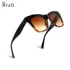 Sunglasses Lady Classic Cat Eye Retro Big Frame Female Leopard Designer UV400 Gradient1