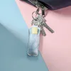 Néoprène Chapstick Holder imprimé Handy Lip Balm Keychains Néoprène Keychain Lipstick Holder pochette Keychain Party Favor HHD1692