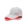 Novo design LED LED Up Baseball Caps brilhando chapéus ajustáveis ​​perfeitos para o hip-hop de festa