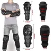 Elbow & Knee Pads 4pcs/Set Motorcycle Racing Cycling Safety Gear Guards Protector Force Tendon Brace Band