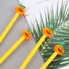 New Halloween Pumpkin Gel Pens 0.5mm Novelty Stationery Kawaii Pen Student Cute Writing Pen LX3296