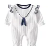 NOUVEAU Mode Bébé Vêtements Ensemble Mignon 100% Coton Nouveau-Né Bébé Garçons Et Filles Barboteuse Printemps Automne Combinaison