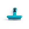 US Ship Cat Brush Pet Grooming Tools Stainless Steel Hair Remover Comb For Cats Pets Supplies Clean Up Products