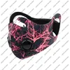 New Face Mask Activated Anti-Pollution Protection Outdoor Gear Masks Men Women Anti-dust Droplet Face Mask with Filter for Cycling