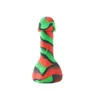 Wholesale Silicone Water Bongs Hookah tobacco hand Pipes body Shape Concentrate Oil Dab Rig Dry Herb Wax Dabbing Bong 5 Pcs/lot