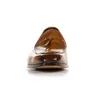 Jurk Schoenen Mannelijke Formele Schoeisel Mannen Loafers Lakleer Bruin Slip Op Kwastje Wedding Party Mens Big Size 38-48