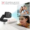 Webcam 1080 P HDWeb Kamera 5 Milyon Piksel Yüksek Kalite Altı Katmanlı Cam Lens Autofokus Webcam Skype Bilgisayar Masaüstü için