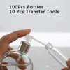 2 3 5 7 10 15 ML Gramo Mini Botella de vidrio transparente Atomizador Botella de perfume recargable Vial Niebla fina Vacío Cosmético Muestra Envase de regalo