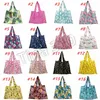 HOT Reusable portable shopping bag calico environmental protection folding bag advertising bag furniture supplies 30style 300PCS T500257