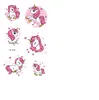 Unicorn tattoos Pink Cute Unicorn Temporary Tattoo paste lovely fun stickers cartoon children2674399