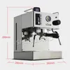 9Bar EM-18 Macchina da caffè semiautomatica italiana Macchina per caffè espresso Caffettiera con pompa professionale Per famiglia 220V