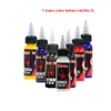 14 Bottles Professional Tattoo Inks Supply 1oz Black Tattoos Ink 30ml Color Pigment for Tatto Permanent Makeup Accessories