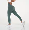 Trening Leggingi bezproblemowe dzianiny nawilżające seksowne spodnie jogi bieganie sportowi fitness seksowne joga legginsy gym ubrania kobiety t2628277
