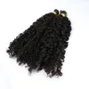 Real Human Hair Malaysian I tip Hair Extensions Afro Jerry Curly Keratin Pre bonded Hair Extensions for Black Women 100g/1g/strand