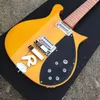 Custom Shop 6 String Light Yellow Paint R Bridge Guitare Électrique Ric 660 Guitare Électrique Cou À Travers Le Corps Guitares Livraison Gratuite