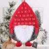 Neue Weihnachtsdekorationen Nordic Forest Old Man Kalender Rudolph Countdown-Kalender Kreativer Kalender Großhandel 2021 Neujahr