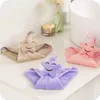 Hoomall 1pc Cartoon Kitchen Bathroom Cute Hanging Soft Absorbent Cloth Smile Star Hand Towel Dish Cloth Baby Kids Wipe Hand