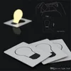 LED carte lumière poche nouveauté lampe LED carte de crédit lumière Portable Mini lumière mettre dans le sac à main portefeuille d'urgence Portable