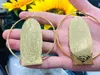 Nostra Signora di Guadalupe 70MM Grandi Orecchini a cerchio per le donne Amico Regali Acciaio inossidabile Orecchini in oro rosa Gioielli di moda 20205494758