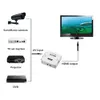 Av2hdmi 1080p HDTV Adaptador de escala de vídeo HDMI2AV Caixa de conversor Mini conectores CVBS L/R RCA para HDMI para Xbox 360 PS3 PC360 Support NTSC Pal com embalagem de varejo