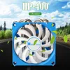 Jonsbo HP-400 CPU Cooling Fan Ultra-Thin CPU Cooler 4 Heat Pipes Radiator for HTPC Case All-In-One Computer