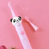 Children's electric toothbrush, soft fur coated cartoon baby toothbrush, intelligent timing long battery life electric toothbrush