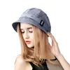 FS Fashion Cotton Sun Hat For Women Summer Outdoor Foldable Beach Hats Blue Pink Dark Gray Wide Brim Casual Visor Caps Femme