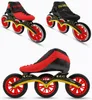 Inline & Roller Skates Heat Moldable Speed Man Women Professional Skating Shoes 3 Wheel 125mm Thermoplastic Carbon Racing Skate1