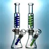 Bouw een Bong Freezable Percolator 18mm Join Glass Water Pipes Contener Coil Oil DAB Rigs met diffused downstem Olieruigs met kom