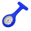 Armbandsur modeficka klockor silikon klocka brosch tunika fob med gratis batteri reloj de bolsillo j61