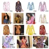 Combinaison pyjama pour femmes, vêtements de nuit, mode florale, manches longues, col en V, moulante, body, barboteuse, short, pantalon, salopette 316W