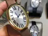 Baignoire ovale Regardez 18k Gold Diamond Ladies Watch Watch Women Watan Watchs CAL430 Automatic mécanique Sapphire Crystal2147129