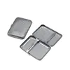 Metal Retro Cigarette Case Silvery Plated Reflection Open Lid Containers Strong Rectangle Cases Smoking Portable 5 5xb G2