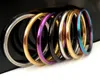 50 Stück Breite 2 mm Gold/Silber/Schwarz/Regenbogen MIX Edelstahl-Bandring Comfort-Fit Hochzeit Verlobung Klassischer Ring Unisex Schmuck Großhandel