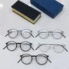 Danemark marque fait à la main titane rond ovale lunettes cadre femmes hommes 6541 coréen sans vis clair lunettes myopes cadre Eyeglasses188F