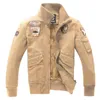 야외 재킷 낚시용 남자 전투기 조종사 재킷 전술 폭격기 재킷 봄 가을 겨울 비행 재킷 1